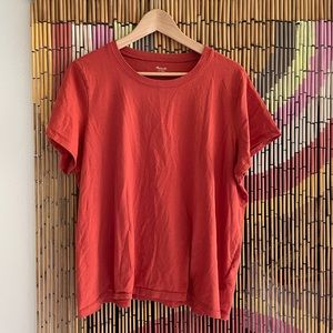 Orange Madewell Tee